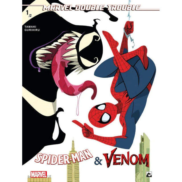 MARVEL ACTION DOUBLE TROUBLE SC 001 spider-man & venom 1/2