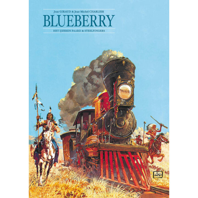 BLUEBERRY - DUBBEL HC 008 het ijzeren paard + steelfingers