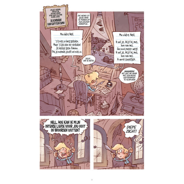JULES VERNE – GROOTSE AVONTUREN VAN EEN KLEINE SCHRIJVER SC 003 