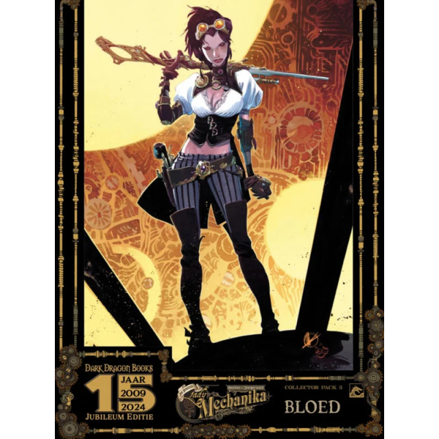 LADY MECHANIKA COLLECTOR'S PACK 5 BLOED -1+2 + ARTBOOK JUBILEUM EDITIE