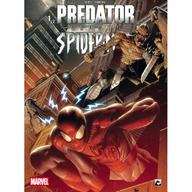 PREDATOR VS SPIDER-MAN SC 1/2