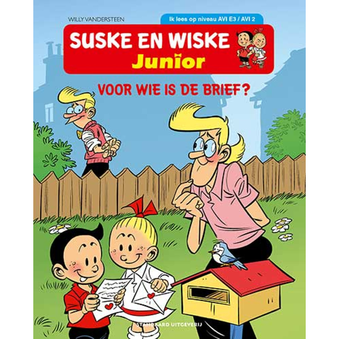 SUSKE EN WISKE JUNIOR - LEREN LEZEN MET AVI M3 van wie is de brief?