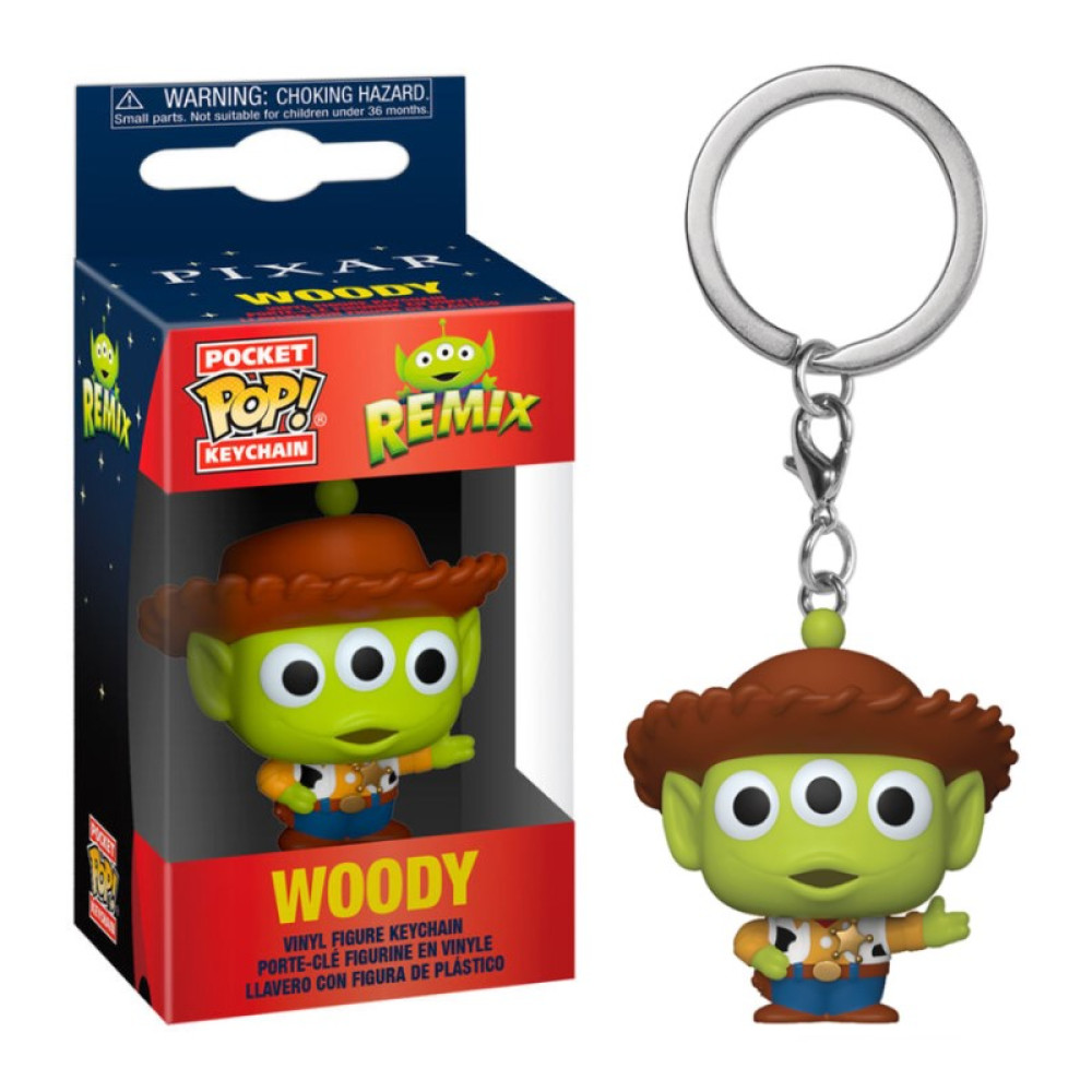 Pocket Pop! Keychain : Toy Story Remix - Alien As Woody