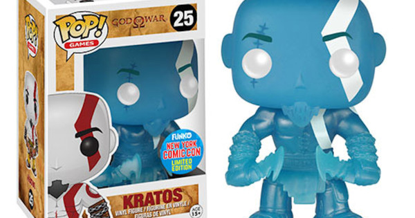 Funko Pop God of War Kratos New York Comic Con store Exclusive