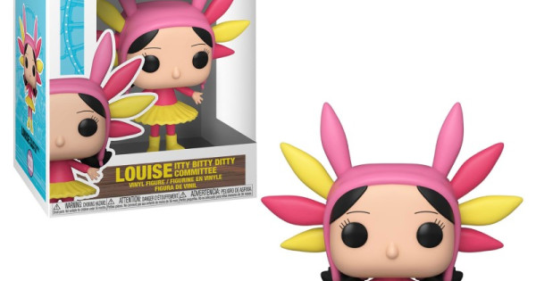 Funko Bob's Burgers Pop! Animation Louise Itty Bitty Ditty Committee Vinyl  Figure