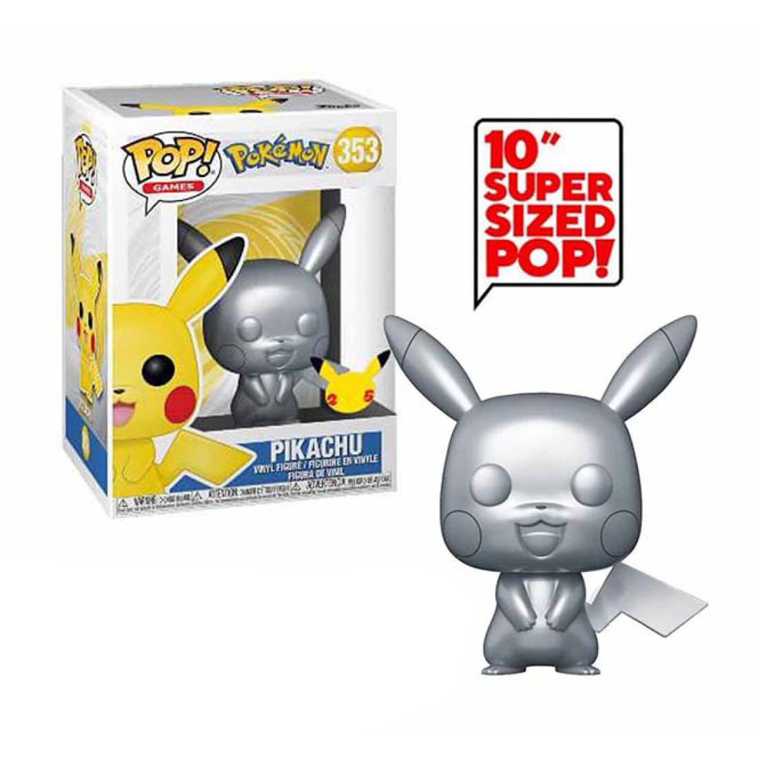 Figurine Funko POP XXL Pikachu (353) Pokémon