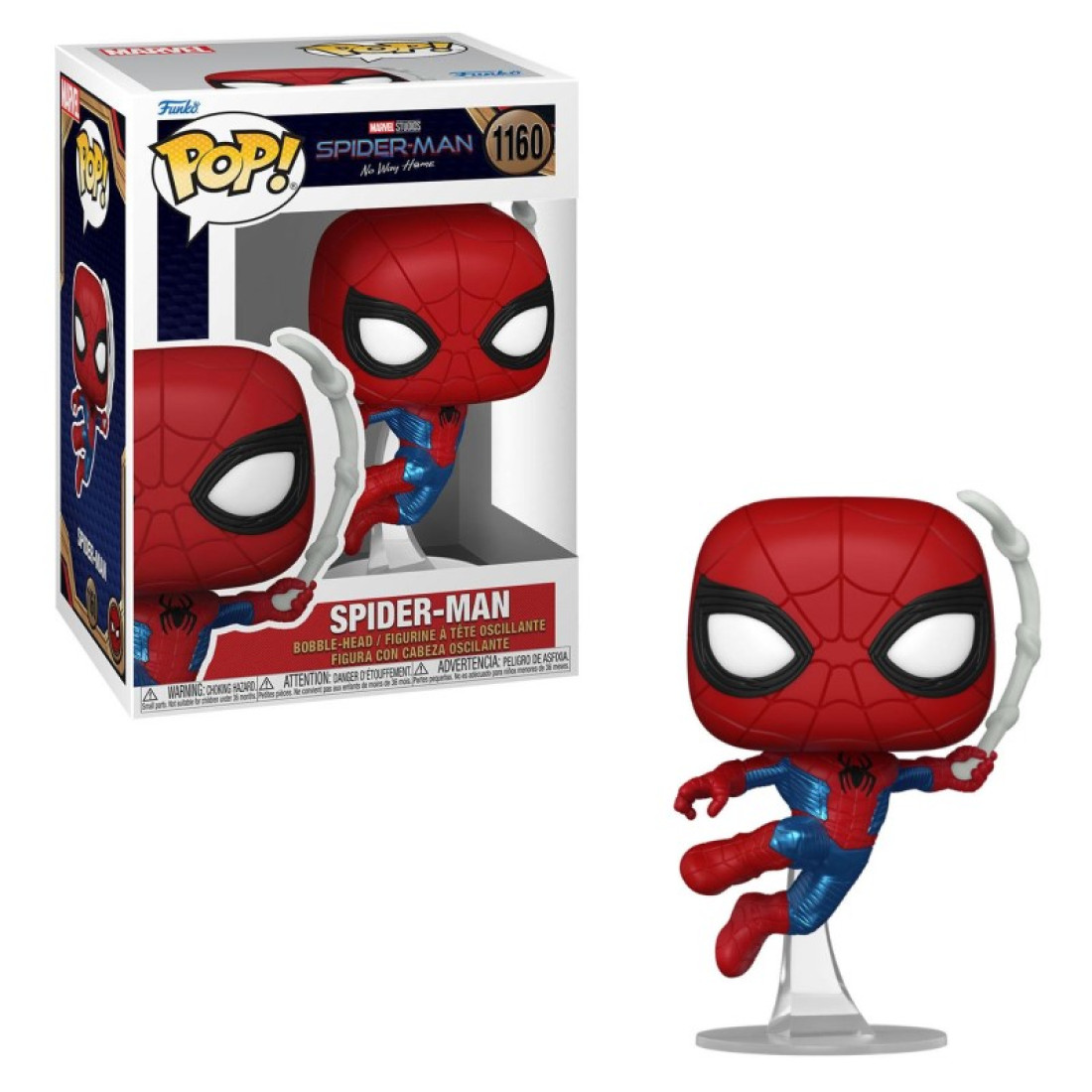 Buy Funko POP! Marvel No Way Home Finale Spider-Man 1160, Playsets and  figures