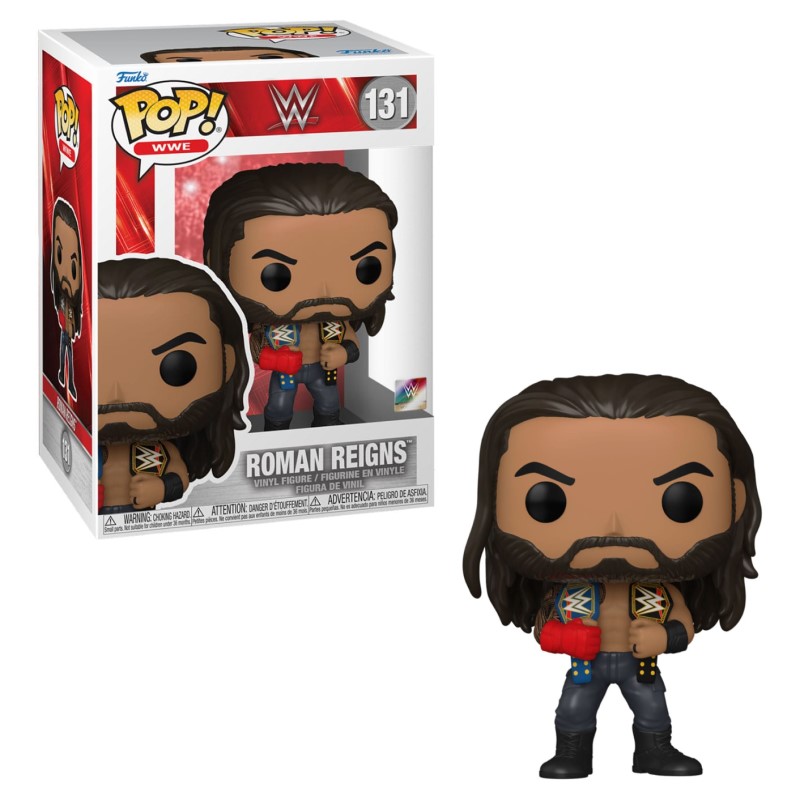 Funko! Pop WWE: Roman Reigns with Belts