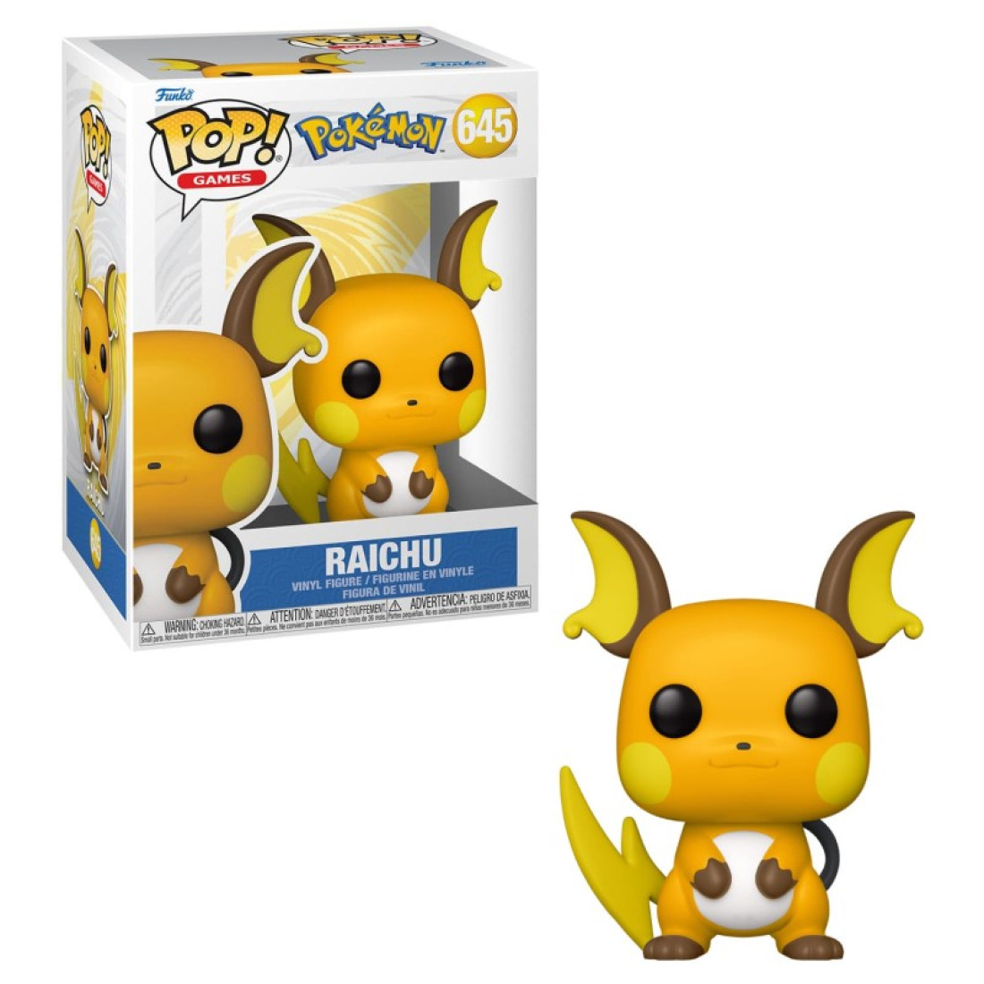 Figurine Raichu 645, Figurine Pokémon