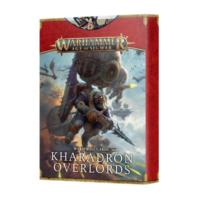 KHARADRON OVERLORDS WARSCROLL CARDS