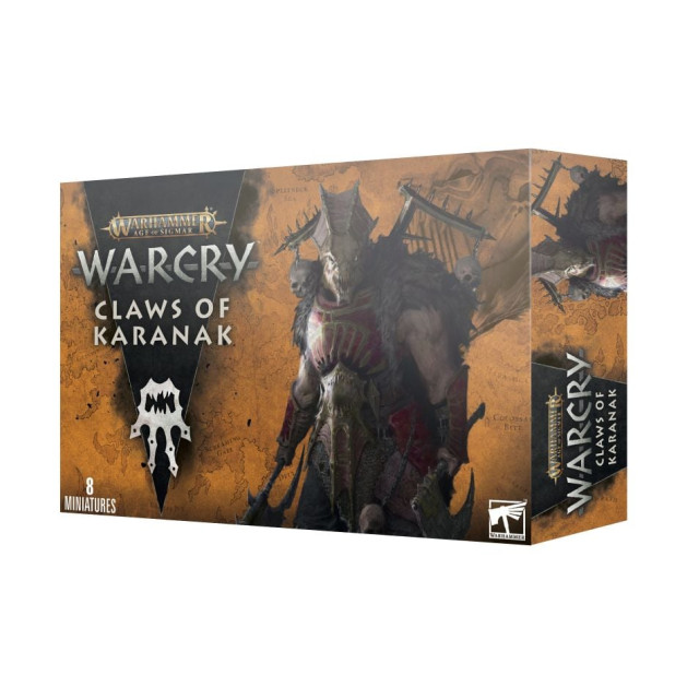 WARCRY SLAVES TO DARKNESS CLAWS OF KARANAK