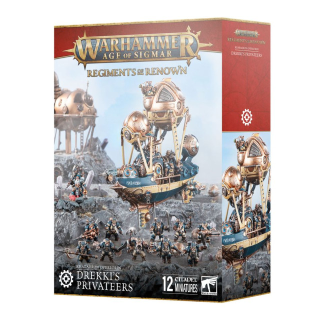 KHARADRON OVERLORDS DREKKI'S PRIVATEERS (REGIMENTS OF RENOWN)