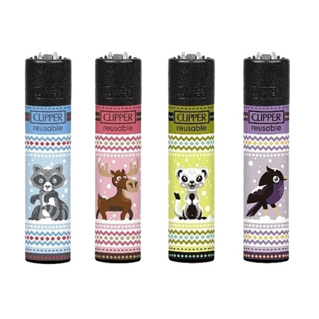 Briquets Clipper 420 Animals