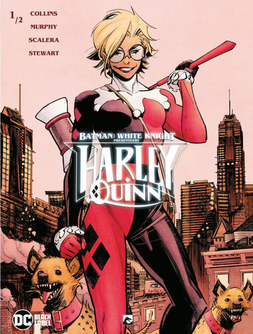 BATMAN THE WHITE KNIGHT PRESENTEERT SC COLLECTORS PACK met harley quinn dln 1 en 2 + von freeze