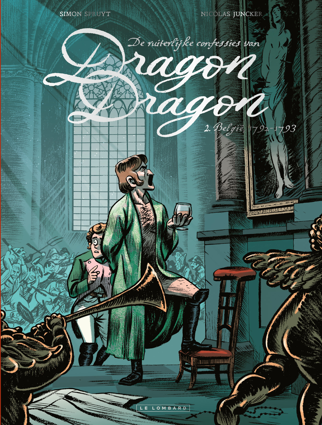 DE RUITERLIJKE CONFESSIES VAN DRAGON DRAGON HC 002 belgië, 1792-93