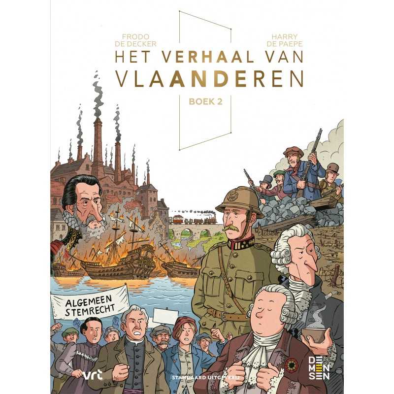 HET VERHAAL VAN VLAANDEREN HC pakket delen 1 en 2