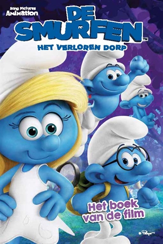 DE SMURFEN - BOEK VAN DE FILM het verloren dorp