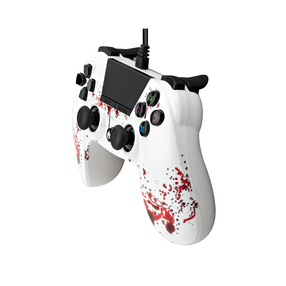 UNDER CONTROL PS4 controller wired BLOOD SPLATTER