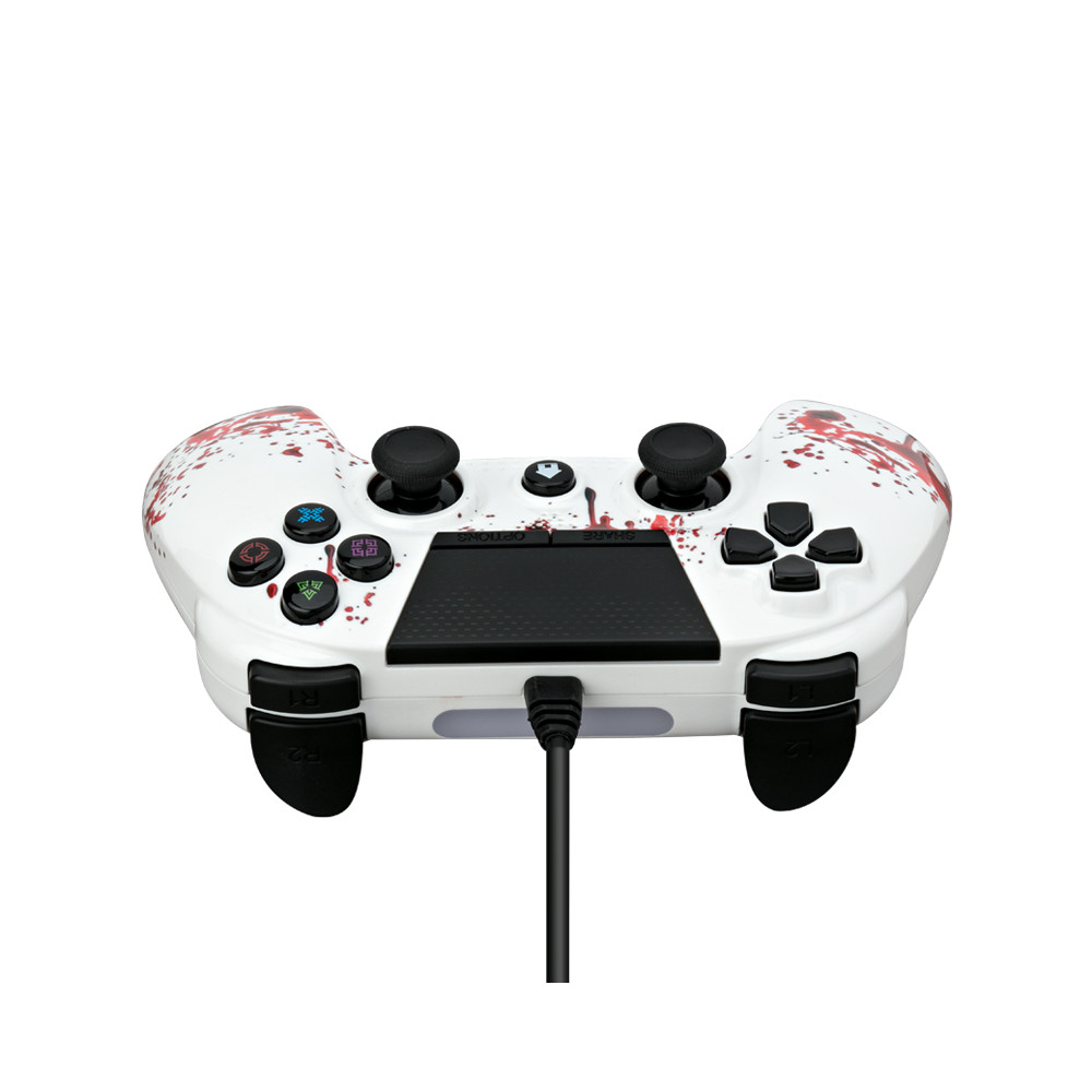 UNDER CONTROL PS4 controller wired BLOOD SPLATTER