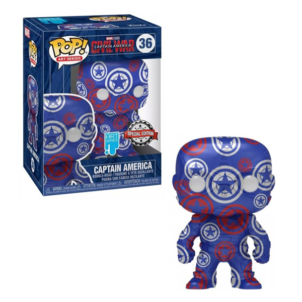 Art Series (036) Civil War Captain America: Captain America - BARGAIN BIN